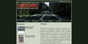 Strona WWW firmy DROGMAL